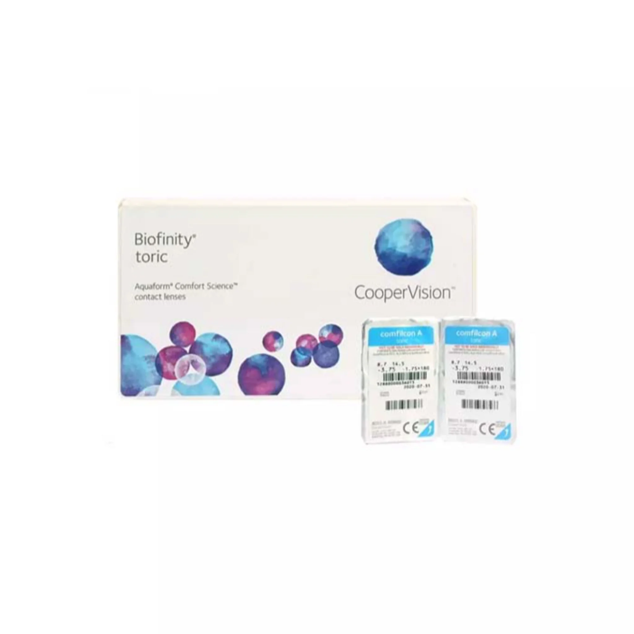 لنز آستیگمات فصلی بایوفینیتی (Biofinity)