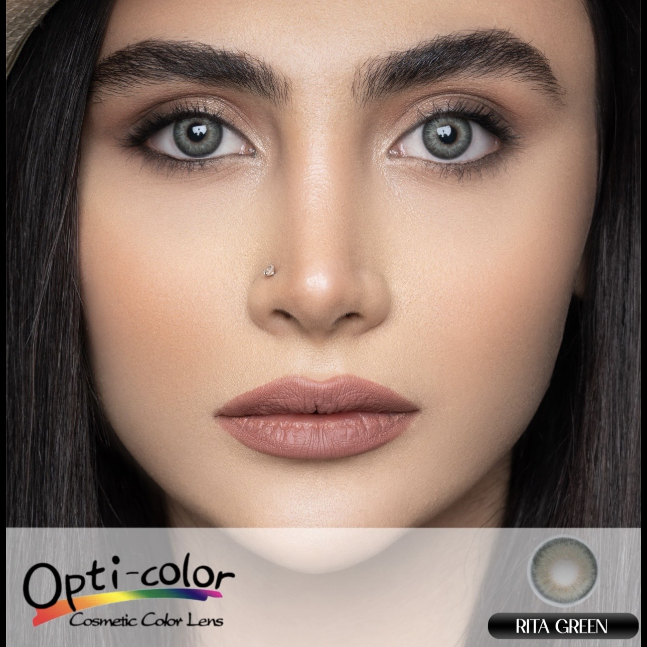 لنز رنگی سالانه اپتی کالر (Opti Color)