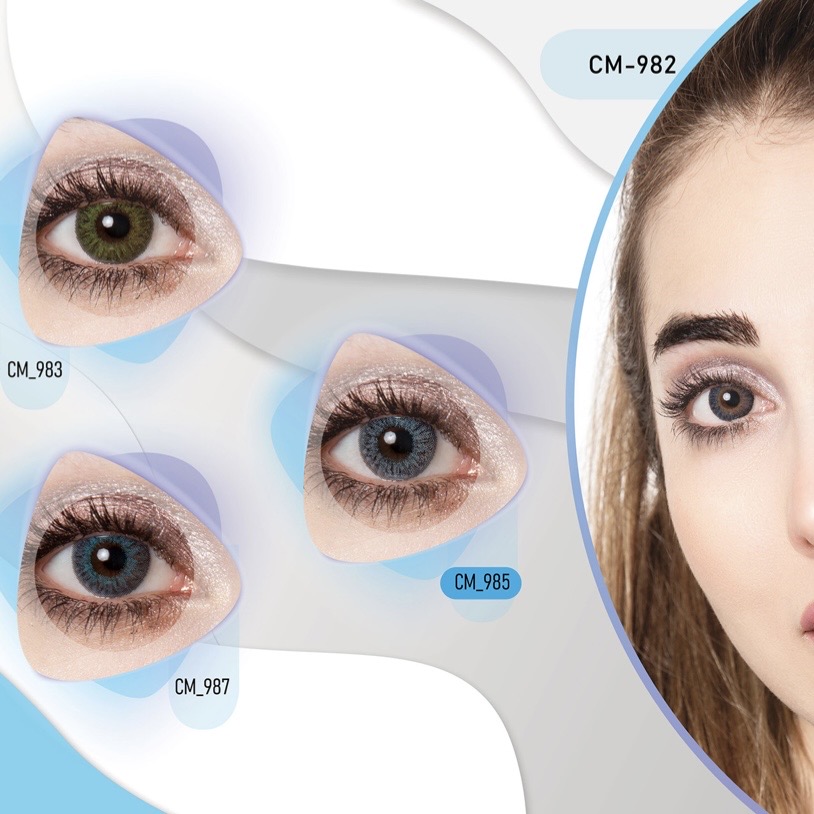 لنز رنگی سالانه کلیرویژن (Clearvision)