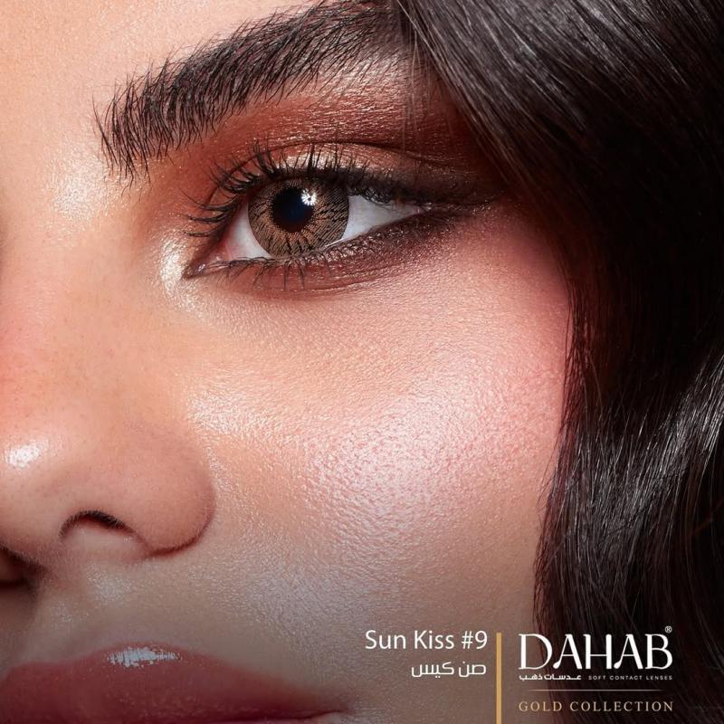 لنز رنگی سالانه دهب سری گلد (Dahab)